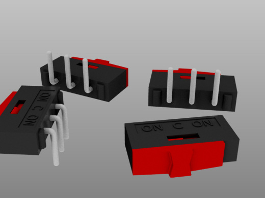 迷你直角滑动开关，宽10毫米x高2.5毫米缩略图